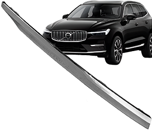 Friso Aplique Spoiler Esquerdo Cromado Parachoque Dianteiro Xc60 2022 a 2024
