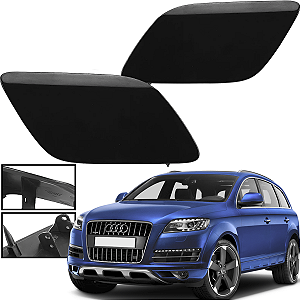 Par Tampa Esguicho Farol Audi Q7 2010 á 2015