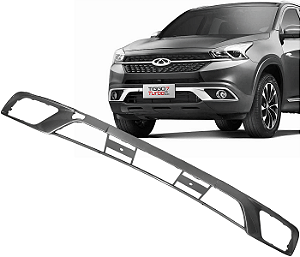 Moldura Aplique Friso Parachoque Dianteiro Tiggo 7 2019 a 2023