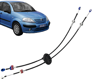 Cabo Seletor Alavanca Marcha Trambulador Câmbio Citroen C3 1.4 1.6 2002 a 2012