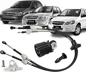 Par Cabo Marcha Cambio C/ Terminal Trambulador Corsa Celta Prisma Classic