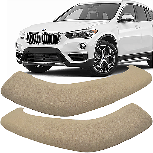 Par Capa Puxador Porta Bmw X1 F48 2016 á 2019 Bege