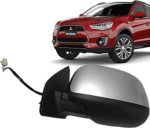 Retrovisor Lado Esquerdo Asx 2008 a 2019 Sem Pisca