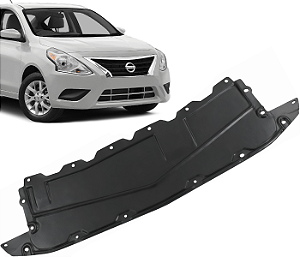 Protetor Defletor Inferior Parachoque Dianteiro Versa 2011 a 2020