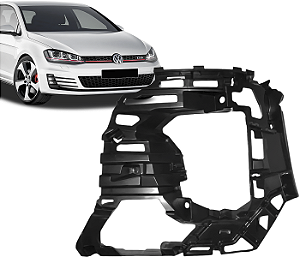Suporte Parachoque Farol Milha Neblina Direito Golf Gti 2018 2019 2020 Mk7.5