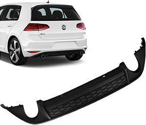 Spoiler Moldura Acabamento Traseiro Golf Gti Mk7 2014 a 2017
