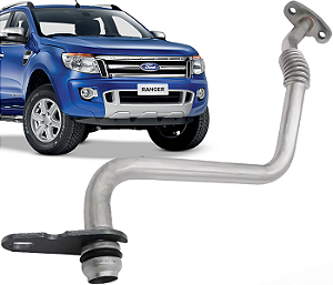 Tubo Cano Oleo Mangueira Retorno Turbina Ranger 2.2 150cv 2013 a 2016