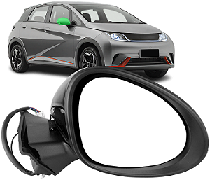 Retrovisor Lado Direito Dolphin 2024 2025 2026 Novo C/ Nfe