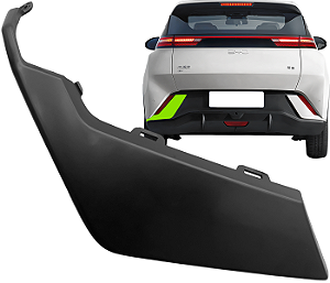 Aplique Friso Moldura Esquerda Parachoque Traseiro Dolphin Mini 2025 2026