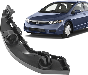 Guia Suporte Esquerdo Parachoque Dianteiro Civic 2007 a 2011