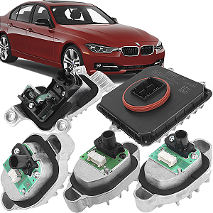 Kit Modulo Reator Led Farol Direito Bmw 320i 328i F30 2016 2017 2018 2019