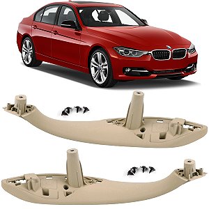 Par Puxador Porta Traseira Bmw 320i 328i F30 2013-2018