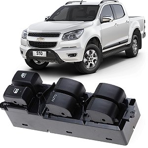 Botão Comando Vidro Elétrico S10 2012 2013 2014 2015