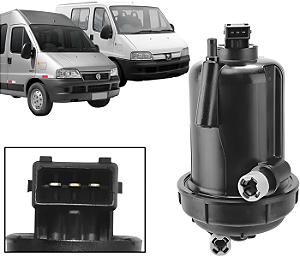Suporte Copo Filtro Combustível Ducato Boxer Jumper 2.3 Multijet 2010 Até 2018