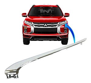 Friso Cromado Superior Esquerdo Outlander Sport 2020 2021 2022
