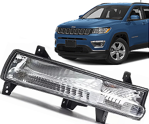 Farol Milha Neblina Luz Diurna Esquerda Compass 2016 a 2021