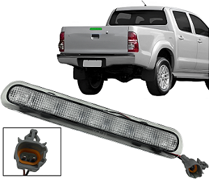Break Light Luz Freio Tampa Traseira Hilux Srv 2005 a 2015 Cristal