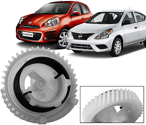 Reparo Engrenagem Fechadura Nissan March Versa Sentra Livina