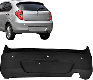 Parachoque Traseiro Jac J3 Hatch 2009 a 2014