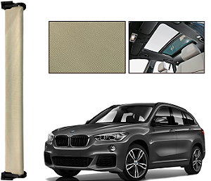 Cortina Persiana Teto Solar Bmw X1 2016 2017 2018 2019 - Bege