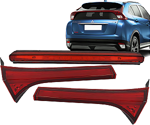 Kit Lanterna Traseira Porta Malas Eclipse Cross 2018 a 2011