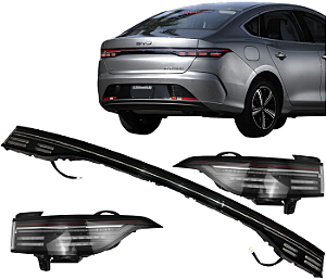 KIT Conjunto 3 Lanterna Traseira Byd King 2025 2026