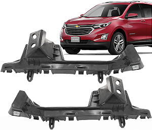 Par Guia Suporte Parachoque Dianteiro Equinox 2018 a 2021