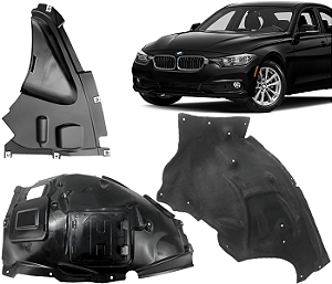 Kit Completo Parabarro Dianteiro Esquerdo Bmw 320i 328i 2013 a 2018