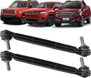 Par Bieleta Suspensão Dianteira Compass Renegade Toro