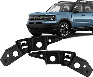 Par Guia Suporte Parachoque Dianteiro Bronco Sport 2022 a 2025