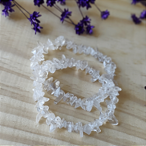 Pulseira Quartzo Cristal; Purificador - Energizador - Intensificador