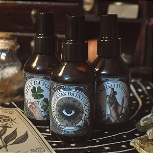 Kit Sprays Energéticos - Sorte - Limpeza - Intuição