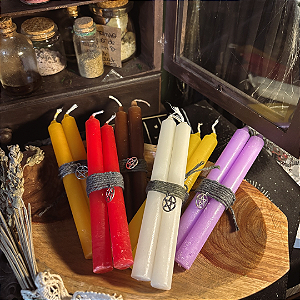 Kit velas aromáticas