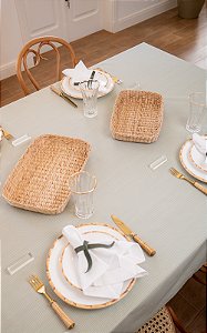 Toalha De Mesa Liza - Lilás