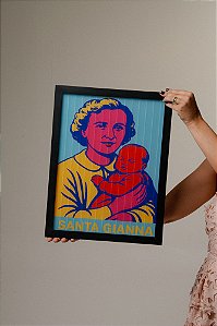 Quadro Pop - Santa Gianna