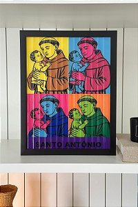 Quadro Pop - Santo Antônio