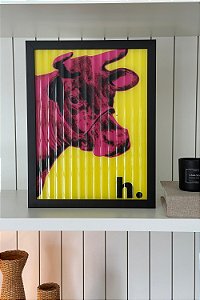 Quadro Pop - Vaca H.
