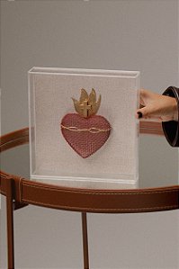 Quadro Em Acrílico - Sagrado Coração de Jesus