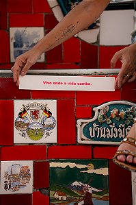 Placa Branca - Vivo Onde A Vida Samba