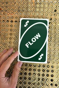 Carta Flow Reverso Verde - Maior