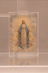 Quadro em Acrílico Nossa Senhora das Graças em Aquarela