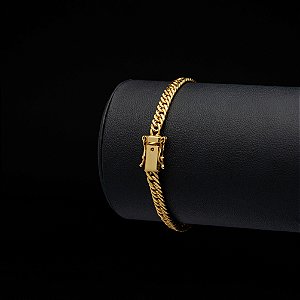 Pulseira Grumet (5 mm) - Fecho Gaveta Duplo