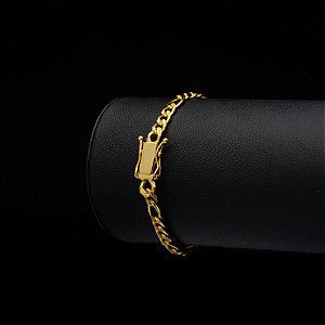 Pulseira 3X1 (5 mm) - Fecho Gaveta Dupla - 20 cm