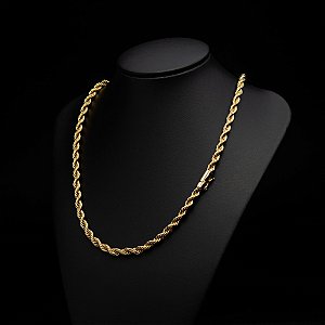 Corrente Baiano (8 mm) - Fecho Bomba - 70 cm