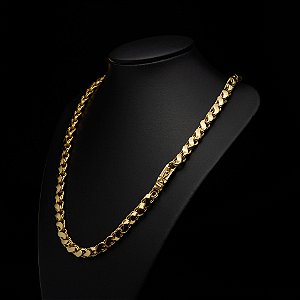 Corrente Friso S (8 mm)- Fecho Gaveta (uma trava) - 70 cm