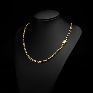 Corrente 3X1 ( 5mm) - Fecho Gaveta Duplo - 60 cm