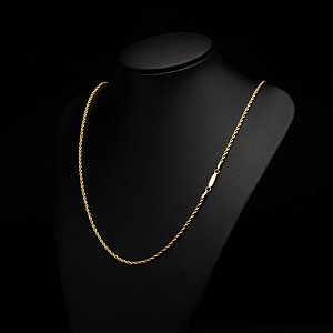 Corrente Baiano (2 mm) - Fecho Gaveta - 70 cm