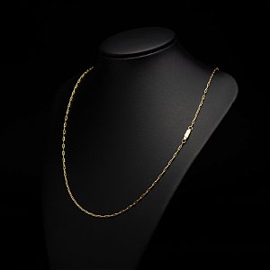 Corrente Cadeado Longo (2 mm) - Fecho Gaveta - 70 cm