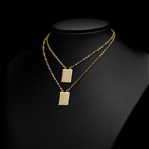 Escapulário Deus é Fiel - 67 cm