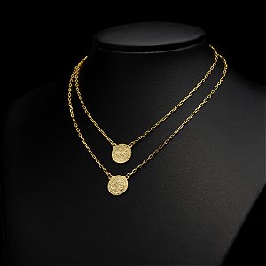 Escapulário Moeda de São Bento - 70 cm